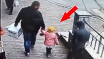 Pai evita rapto da filha em plena rua à luz do dia! O perigo pode estar onde menos suspeitamos!