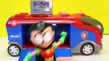 Whos in the PAW PATROL MISSION CRUISER GAME? Surprise Toys Matching Educational Games