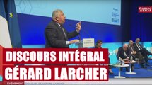 REPLAY. Le discours de Gérard Larcher au 87e Congrès de l'ADF