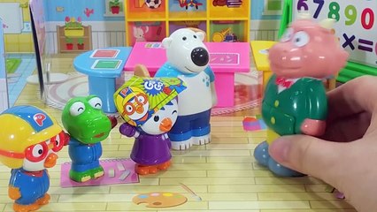 뽀로로 해피 반창고 스티커 만들기 놀이 장난감 인형놀이 Pororo sticker maker Toys Play Пороро Игрушки