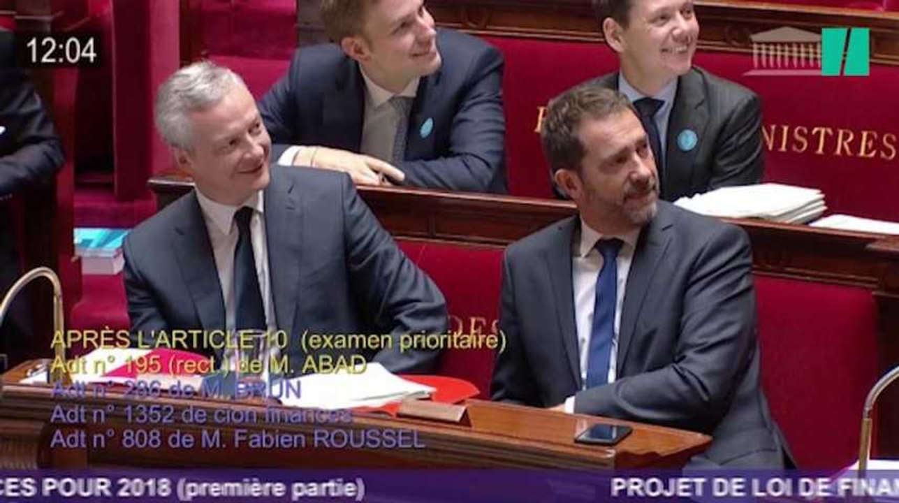 "Le surarmortissement c'est comme la coke", un député a trouvé un moyen de glisser un peu d'humour pendant les débats du projet de loi de Finance