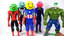 Play Doh Ice Cream Superhero Finger Family Nursey Rhymes- Hulk Spiderman Learn Colors