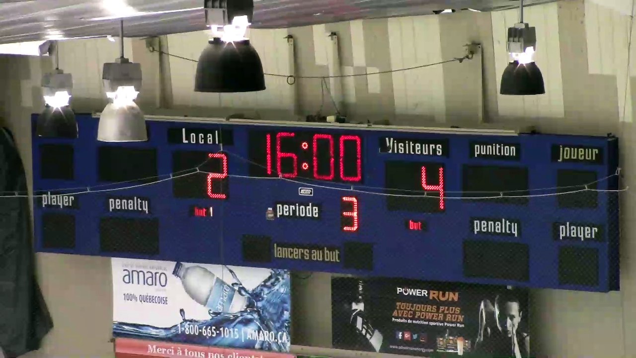 Sieurs vs Glads, 3ieme période, 2017-10-15