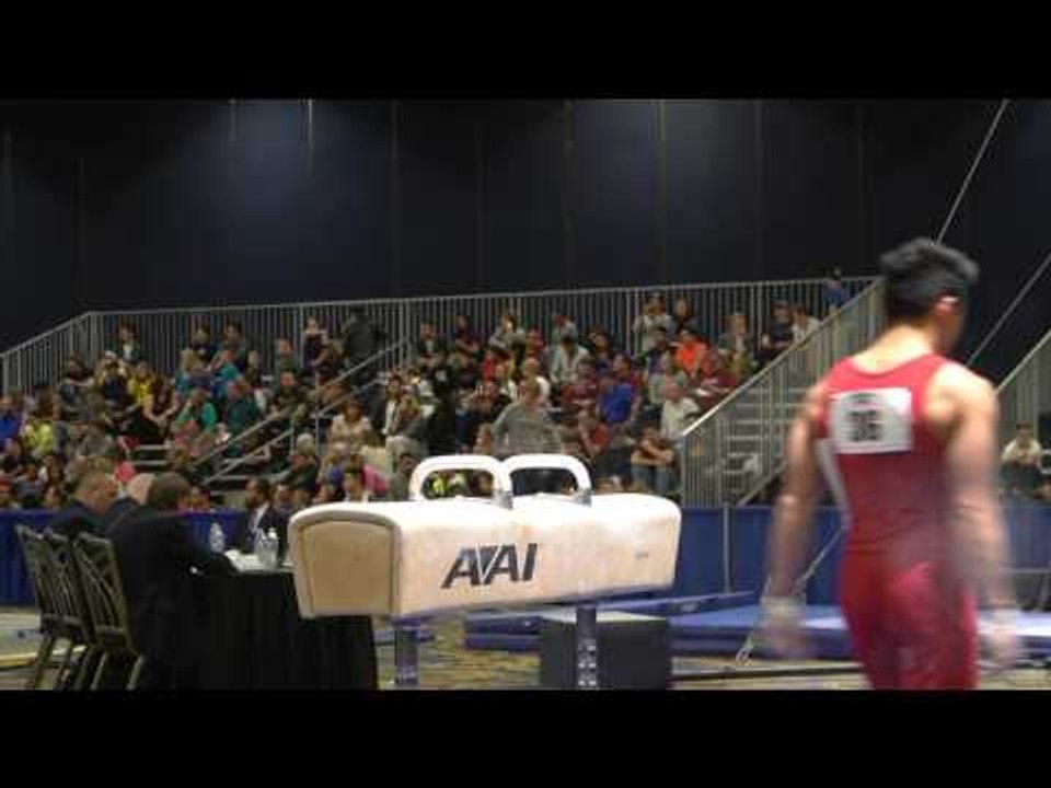 Kanji Oyama - Pommel Horse - 2017 Winter Cup Pr...