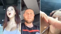 Danielle Bregolis Bodyguard SNATCHES Her Phone And CUTS OFF Her Livestream