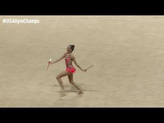 Camilla Feeley - Clubs - 2016 USA Gymnastics Championships - Prelims