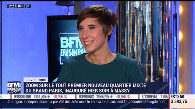 La vie immo: Inauguration du premier quartier mixte du Grand Paris hier - 19/10