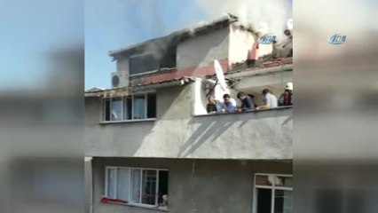 Kağıthane'de Pazar Yerinde Yangın Paniği