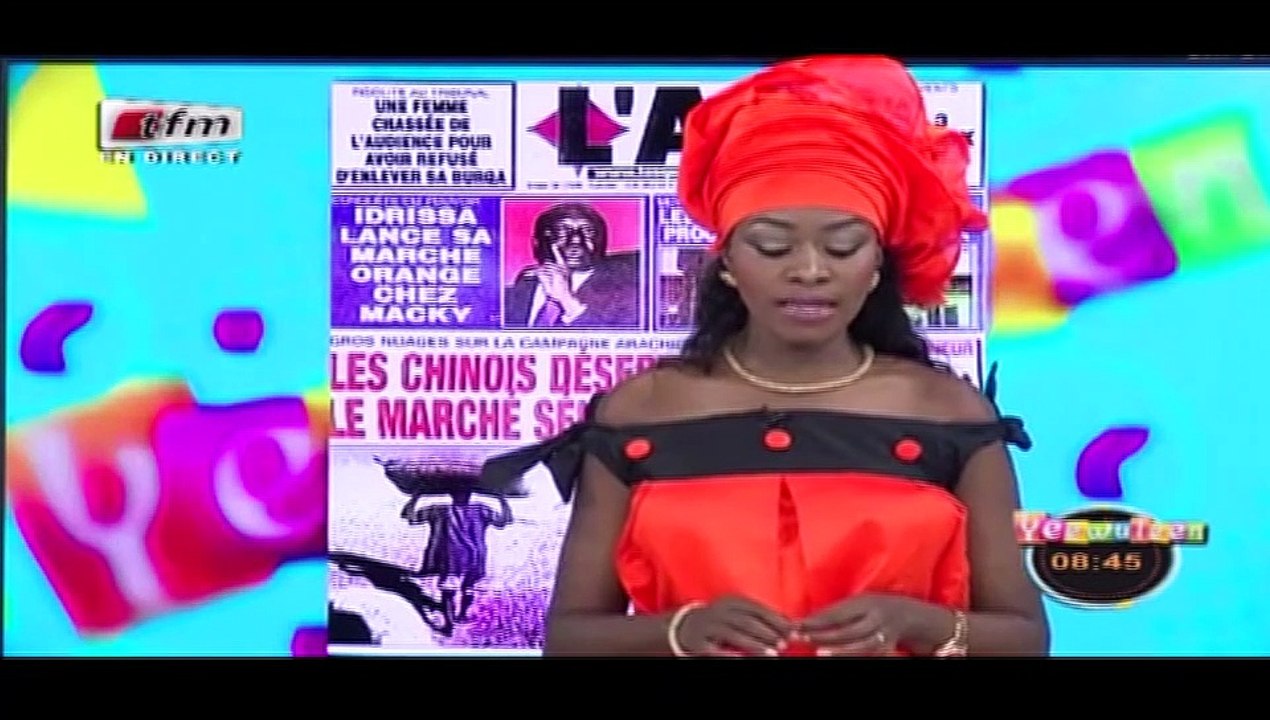 RUBRIQUE REVUE DES TITRES avec MAME BIRAME DIOUF dans Yeewu Leen du 19 Octobre 2017