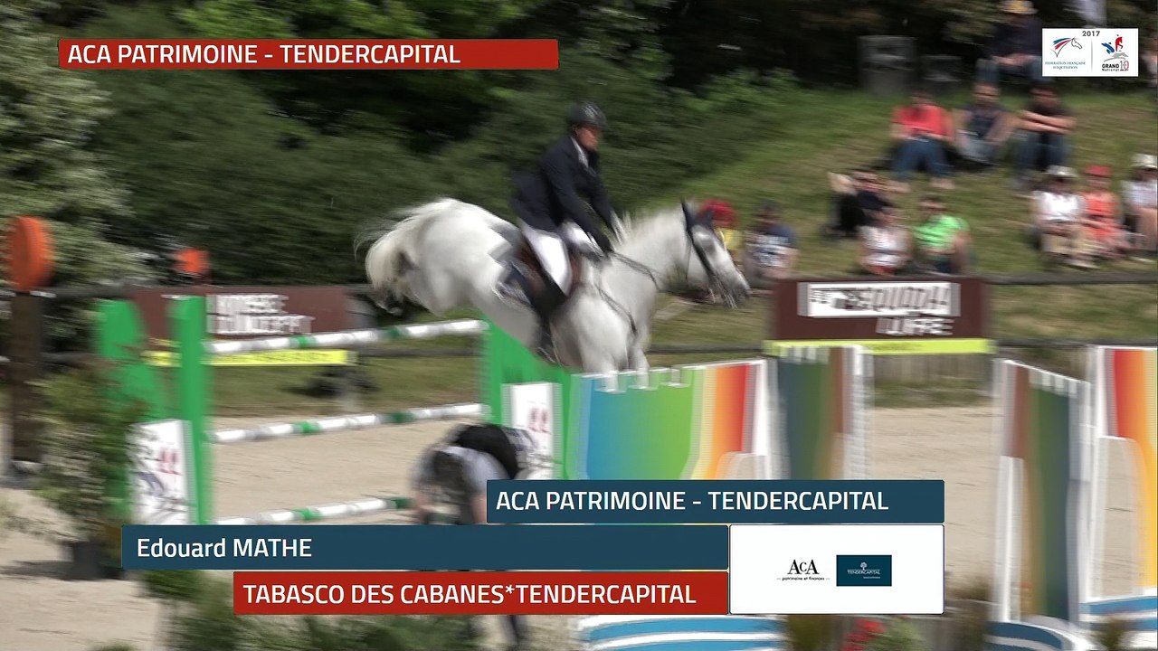 GN2017 | Etape 3 - Tours Pernay | Pro Elite Grand Prix (1,50 m) Grand Nat | Edouard MATHE | TABASCO DES CABANES*TENDERCAPITAL