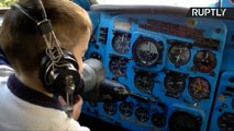 Детский сад на борту самолета - это реальность.