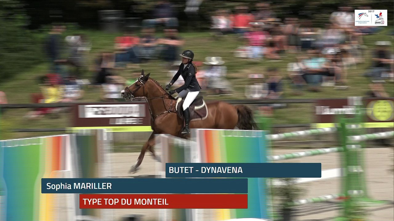 GN2017 | Etape 3 - Tours Pernay | Pro Elite Grand Prix (1,50 m) Grand Nat | Sophia MARILLER | TYPE TOP DU MONTEIL