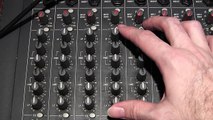 How to use the mixers EQ section