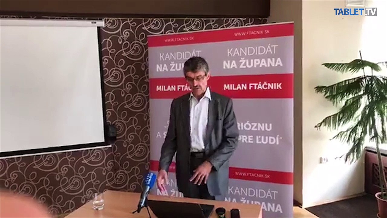 ZÁZNAM: TK kandidáta na predsedu BSK Milana Ftáčnika