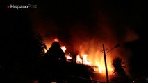 Voraz incendio dejó dos muertos en icónico hotel de Birmania