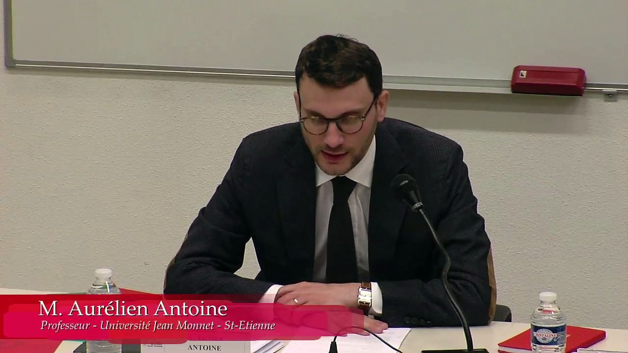 06 - "La notification de l’article 50 TUE devant les juridictions britanniques : souveraineté du Parlement vs prérogative royale", Aurélien Antoine, Professeur à l’Université Jean Monnet Saint-Etienne