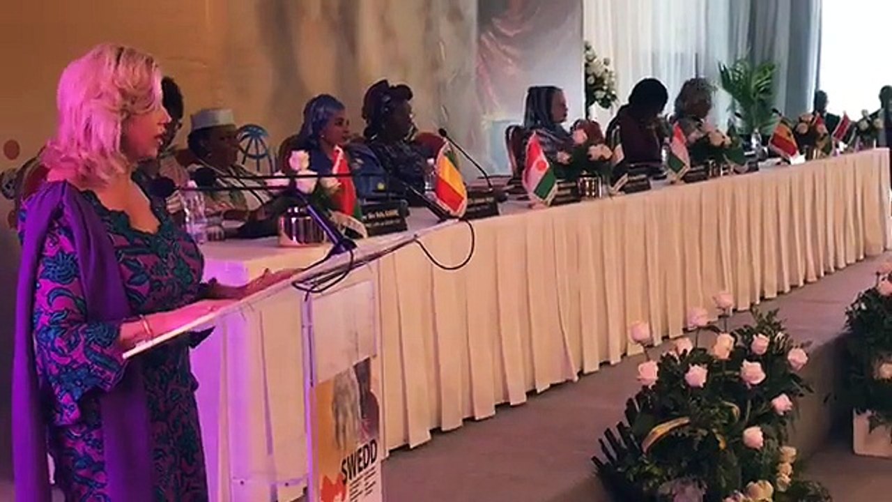 "SWEDD" Discours de Mme Dominique Ouattara, 1ère dame de Côte d'Ivoire