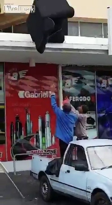 Catching a chair