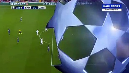 Dimitrios Nikolaou OWN Goal HD - Barcelona	1-0	Olympiakos Piraeus 18.10.2017