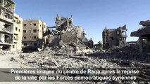 Silence de mort et immeubles effondrés dans Raqa sans jihadistes