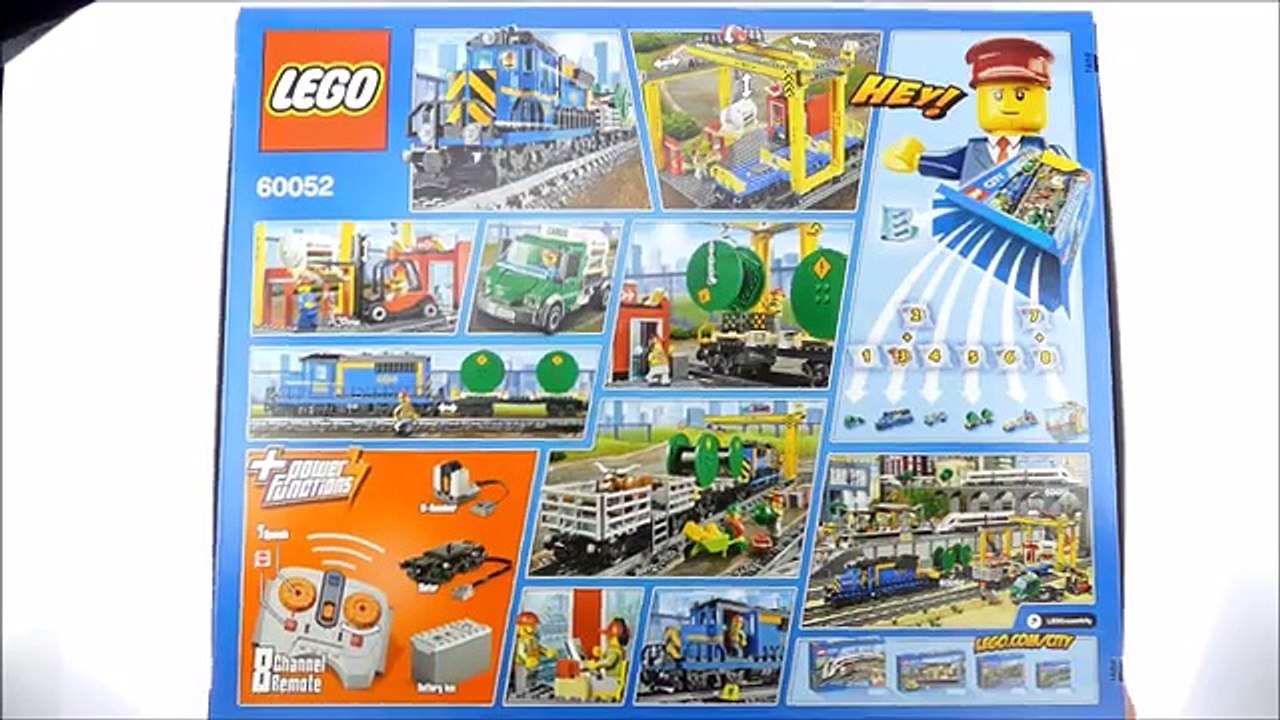 Lego City 60052 Cargo Train - Lego Speed Build Review