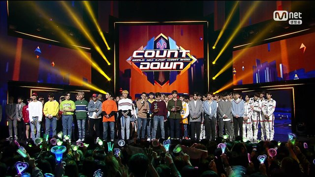 171019 Mnet 엠카운트다운 1위 발표 뉴이스트W