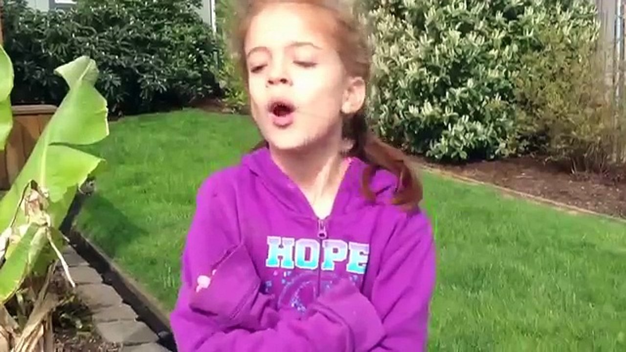 Kids playing on trampoline