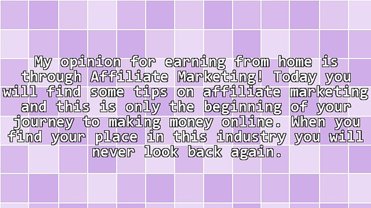 How To Master An Affiliate Marketing Home Based Business