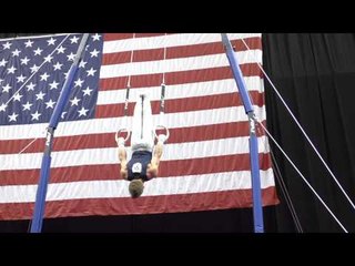 Sam Mikulak - Still Rings - 2015 P&G Championships - Sr. Men Day 2