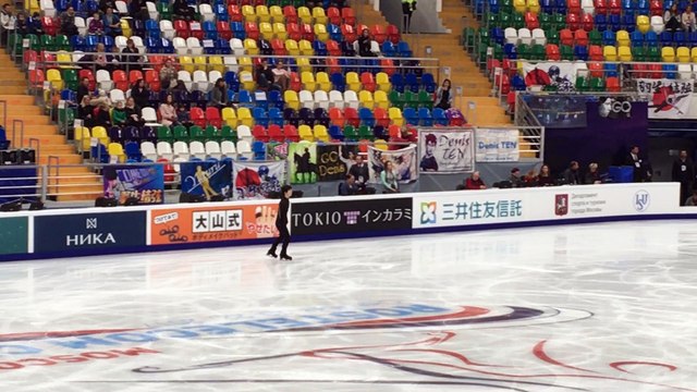 Yuzuru Hanyu 羽生結弦 Rostelecom 19.10.2017 FP Practice Part 2 of 2