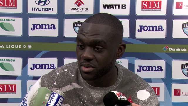 Avant HAC - Châteauroux, interview d'Amos Youga