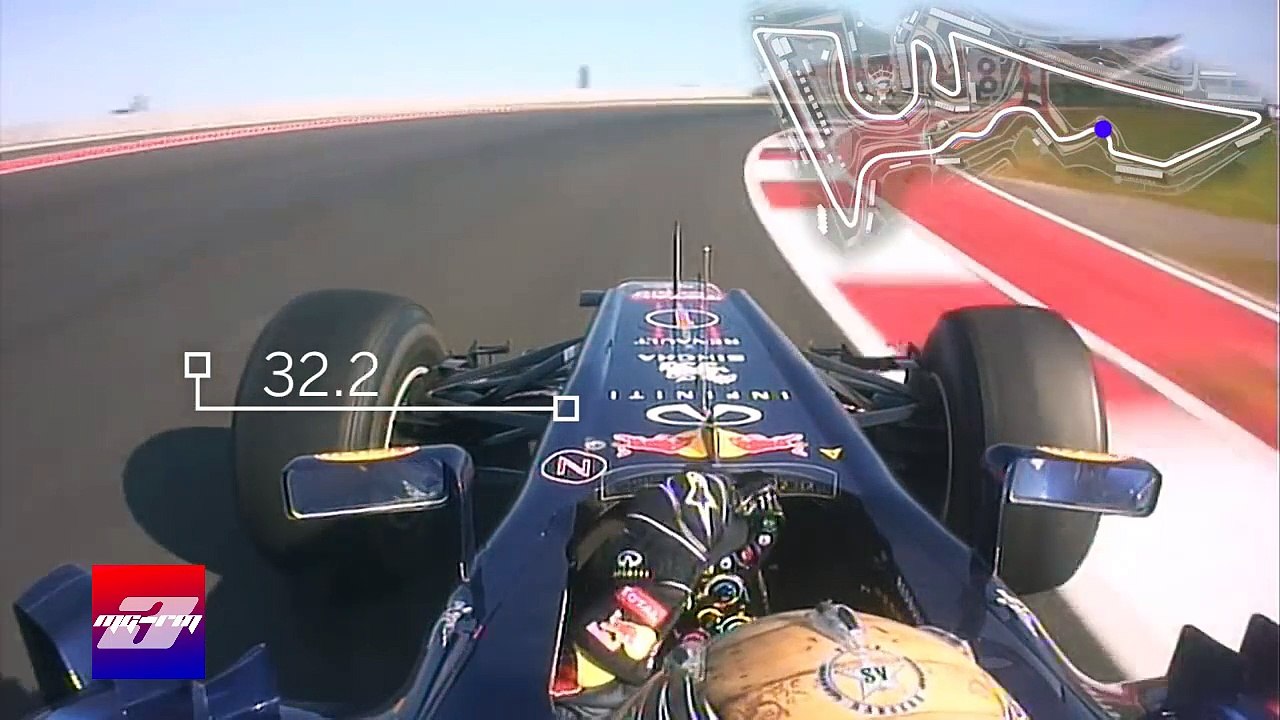 Onboard- Sebastian Vettel's Lap Record In Austin