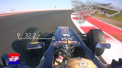 Onboard- Sebastian Vettel's Lap Record In Austin