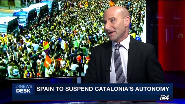 i24NEWS DESK | Spain to suspend Catalonia' s autonomy | Thursday, October 19th 2017