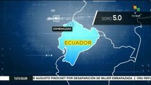 Sismo de magnitud 5.0 sacude la provincia ecuatoriana de Esmeraldas