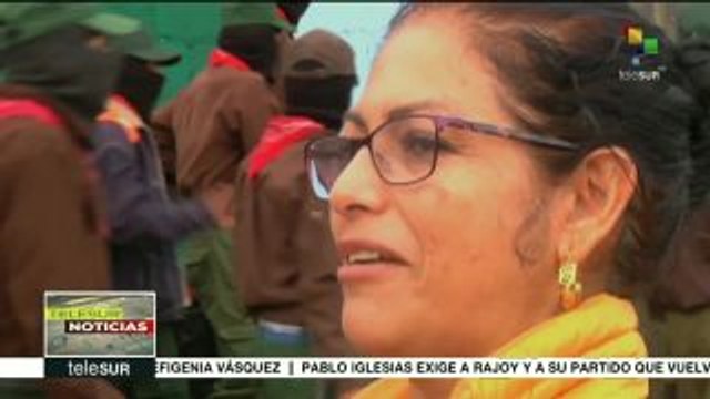 México: miles escuchan propuestas de precandidata indígena Marichuy