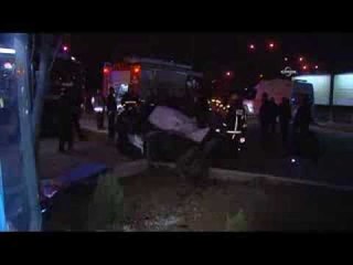 Ankara'da trafik kazası: 1 ölü