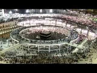 Hacılar veda tavafında