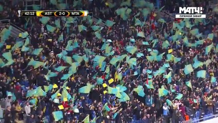 Patrick Twumasi  Goal HD - FC Astana	2-0	Maccabi Tel Aviv 19.10.2017