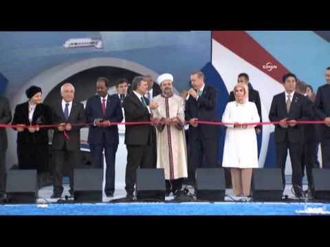 Asrın projesi Marmaray dualarla açıldı