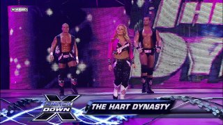 Maria, Matt Hardy and The Great Khali (w/ Ranjin Singh) vs. The Hart Dynasty