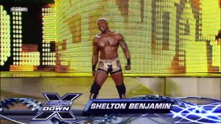 CM Punk (w/ Serena and Luke Gallows) vs. Shelton Benjamin