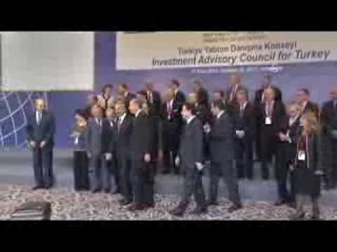 Erdoğan, Yatırım Danışma Konseyi'nde hatıra fotoğrafı çektirdi