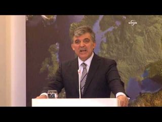 Cumhurbaşkanı Gül: Her türlü kitle imha silahının mevcudiyetine karşıyız