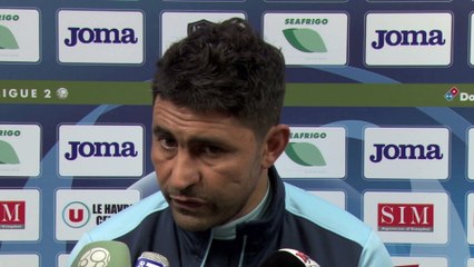 Avant HAC - Châteauroux, interview d'Oswald Tanchot