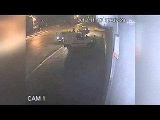 Tokatçı gaspçılar kamerada