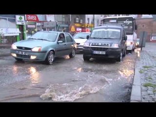 Edirne yağmura teslim oldu