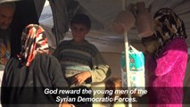 Displaced Syrians from Raqa react to IS defeat in stronghold