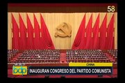 China: inauguran Congreso Nacional del Partido Comunista