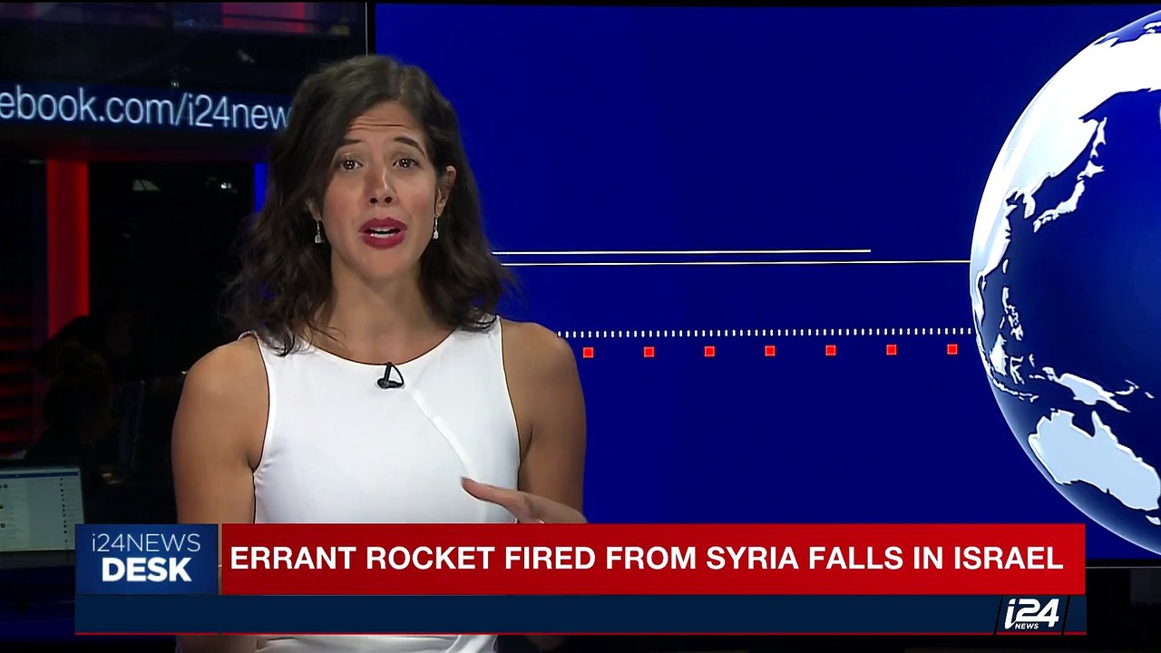 i24NEWS DESK | Errant rocket fired from Syria falls in Israel | Thursday, October 19th 2017